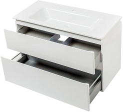 Ceruttispa Мебель для ванной Романья white 100 подвесная – фотография-7